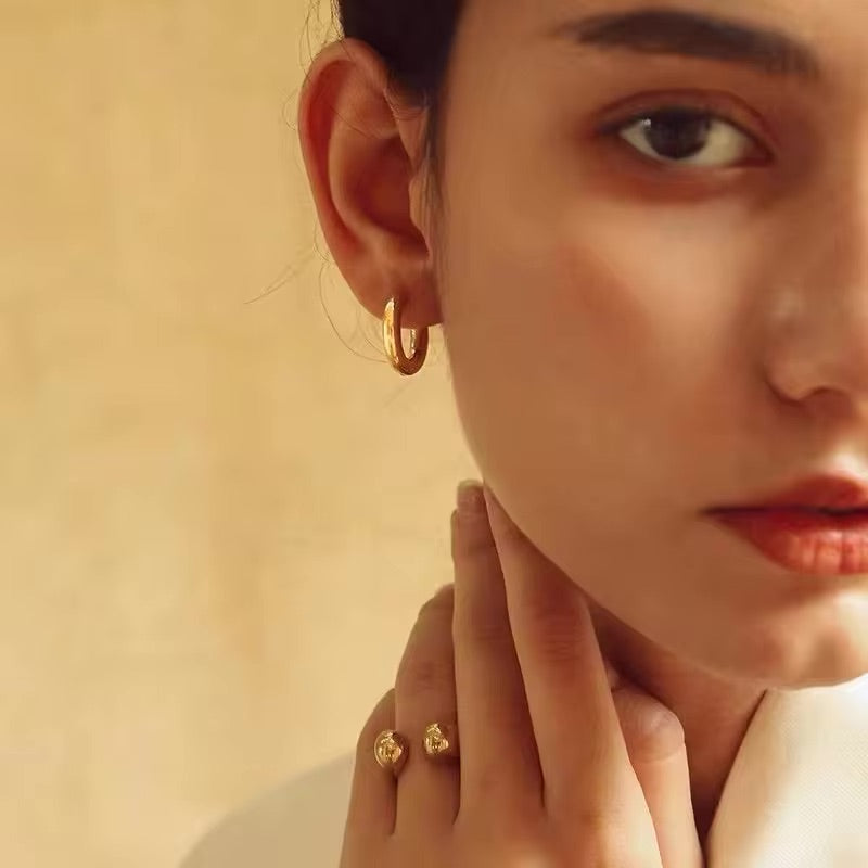 Classy Hoops | Lourell Chic