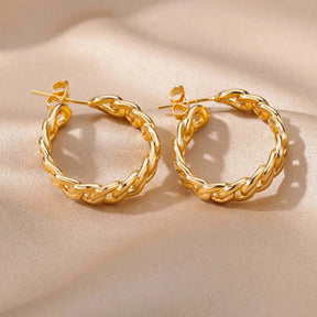 Circle Hoops | Lourell Twist