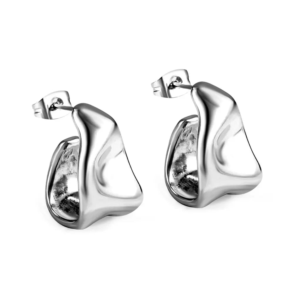 Trapeze Hoops | Lourell Silhouette